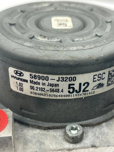 2019 2020 2021 HYUNDAI VELOSTER ABS PUMP MODULE BASE MODEL ASSY OEM 58900J3200