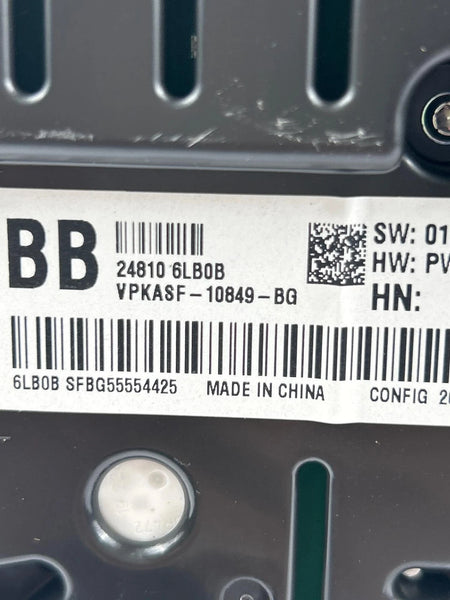 2020 2021 NISSAN SENTRA SPEEDOMETER SV MODEL ASSY OEM 248106LB0B MPH 38K MILES