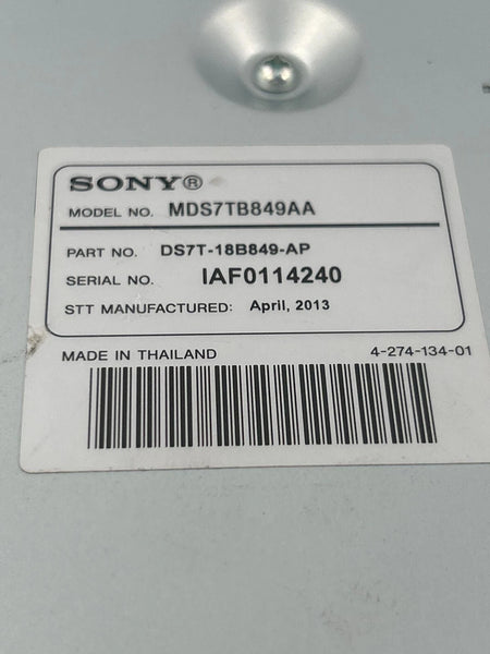 2013 2014 2015 FORD FUSION RADIO AMPLIFIER UNIT ASSY OEM DS7Z18B849A