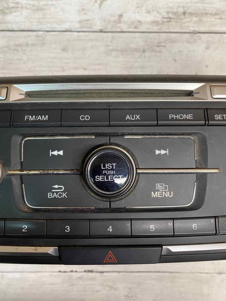 Receptor de radio AM/FM para Honda Accord 2013-2015, sedán, conjunto de radio, OEM 39100T2AA32
