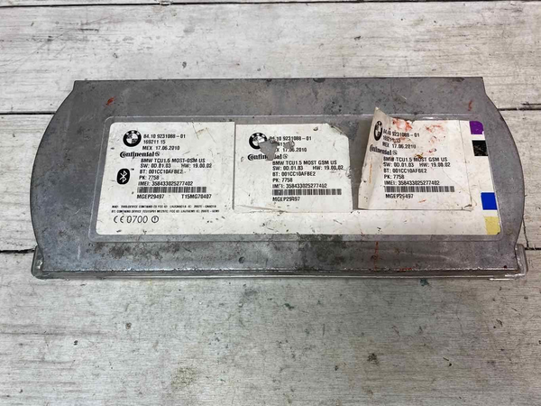 2011 BMW 328 COMMUNICATION TELEMATICS CONTROL MODULE OEM 9231088