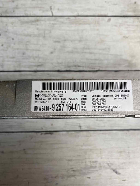 2014 BMW X1 BLUETOOTH CONTROL MODULE OEM 925716401