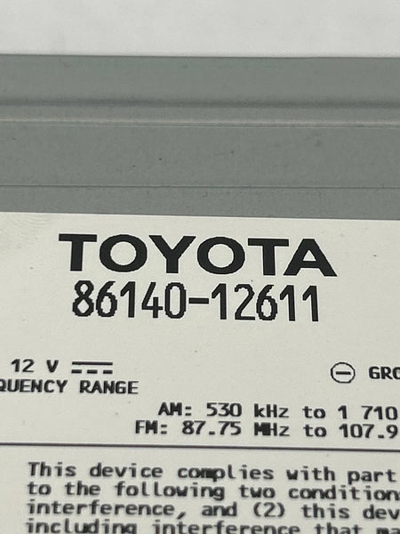 2022 TOYOTA COROLLA RADIO AM FM DISPLAY RECEIVER SEDAN ASSY