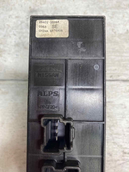 Interruptor maestro Nissan Sentra 2013-2019, interruptor delantero izquierdo OEM 254013SH1A