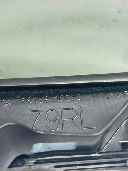2018 2019 2020 2021 2022 TOYOTA CHR VENT GLASS WINDOW REAR LEFT SIDE ASSY