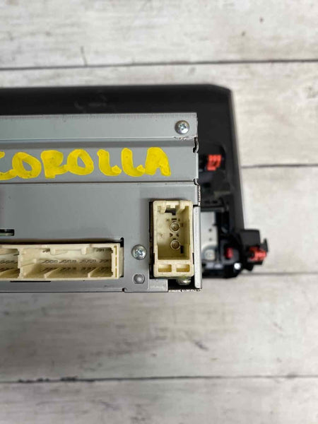 Toyota Corolla rádio AM FM 2020 sedan tela de exibição e receptor OEM 8614002A50