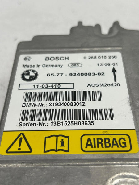 2014 BMW X1 ECU occupant detection CONTROL MODULE UNIT ASSY