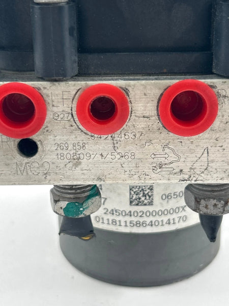 2018 CHEVROLET CAMARO ABS PUMP MODULE ASSY OEM 84244637