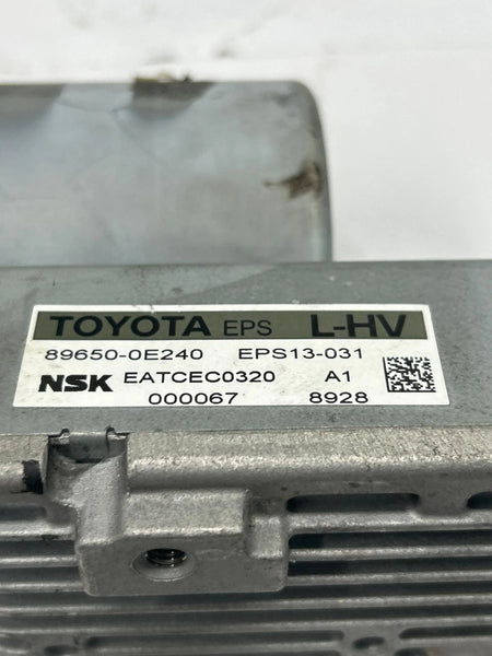 2014 2015 2016 2017 2018 2019 TOYOTA HIGHLANDER POWER STEERING PUMP MOTOR ASSY