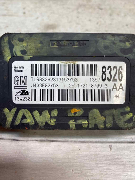 2014 CHEVY CAMARO YAW RATE SENSOR CONTROL MODULE UNIT OEM 13578326