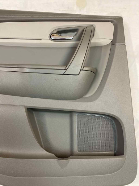 2013 2017 CHEVROLET TRAVERSE REAR LEFT DOOR TRIM PANEL OEM GRAY 22854949