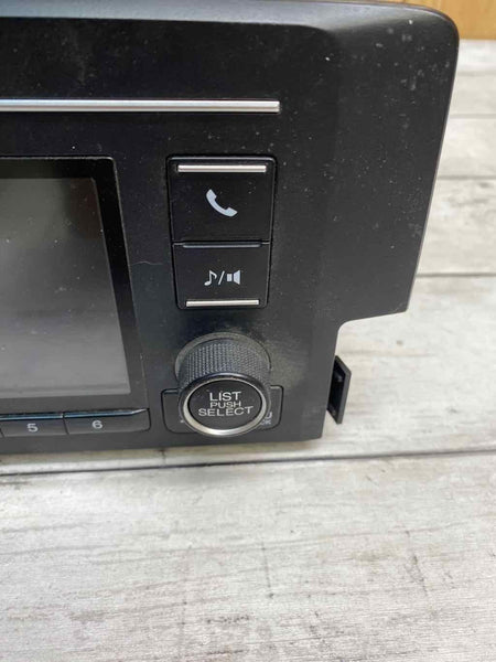 17 18 HONDA CIVIC SEDAN LX MERCADO DOS EUA RÁDIO DISPLAY E RECEPTOR OEM 39100TBAA11