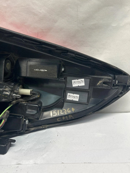 2018 TO 2022 TOYOTA CHR TAIL LIGHT LEFT SIDE QUARTER PANEL ASSY OEM 81561F4021