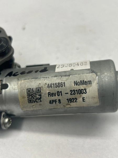 2024 HONDA ACCORD SEAT MOTOR FRONT LEFT DRIVER SIDE ASSEMBLY