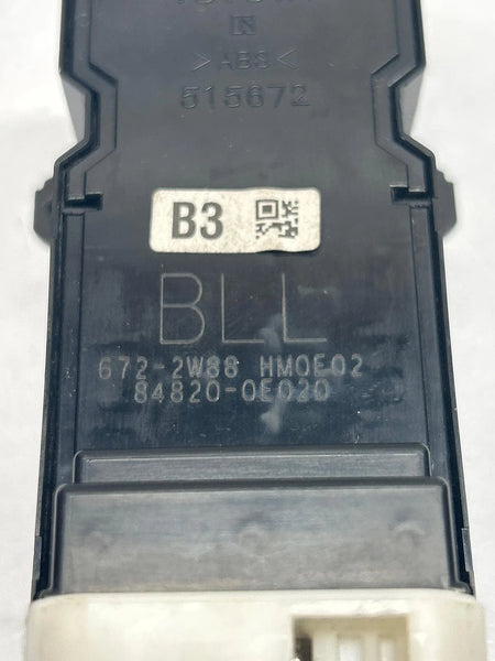 2014 2015 2016 2017 2018 2019 TOYOTA HIGHLANDER WINDOW SWITCH MASTER ASSY