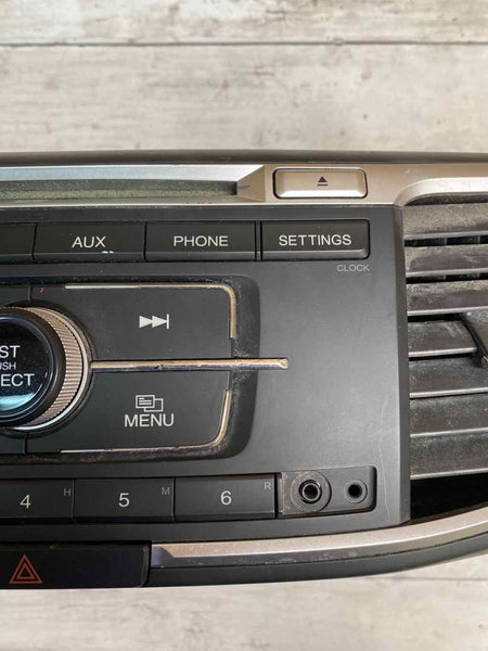 Honda Accord rádio am fm 13 15 receptor de rádio e painel frontal assy OEM 39100T2AA32 