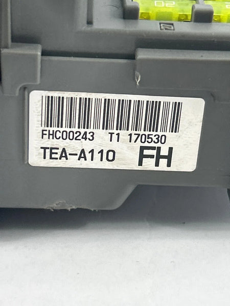 2018 HONDA CIVIC JUNCTION BOX CABIN FUSE RELAY BLOCK ASSY OEM 170530TEAA110
