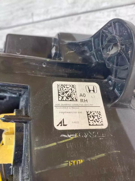 Honda Accord lanterna traseira 18 a 22 painel lateral direito OEM turbo 33500TVAA01