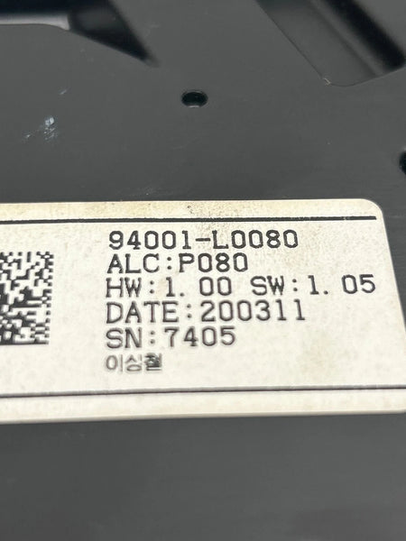 2021 HYUNDAI SONATA INSTRUMENT CLUSTER SPEEDOMETER US 3.5" 94001L0080 83K MILES