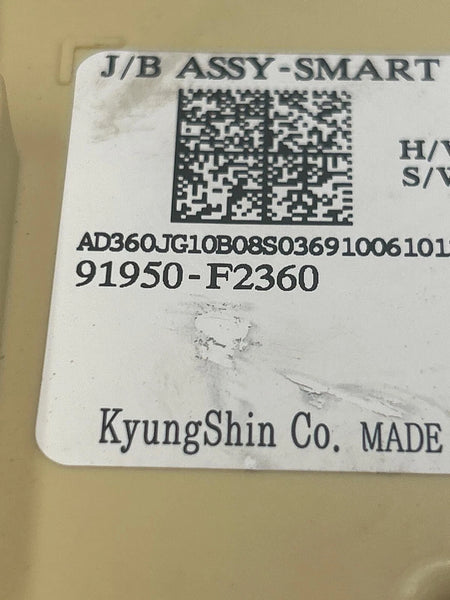 2020 HYUNDAI ELANTRA JUNCTION BOX CABIN FUSE RELAY BLOCK ASSY OEM 91950F2360