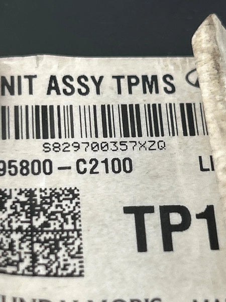 2016 2017 2018 2019 HYUNDAI SONATA US TPMS CONTROL MODULE ASSY OEM 95800C2100