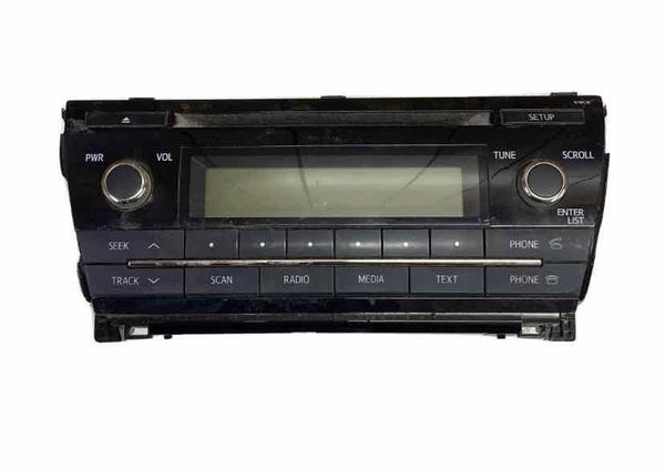 14 16 TOYOTA COROLLA RADIO PANTALLA Y RECEPTOR SIN PANTALLA DE 6.1" OEM