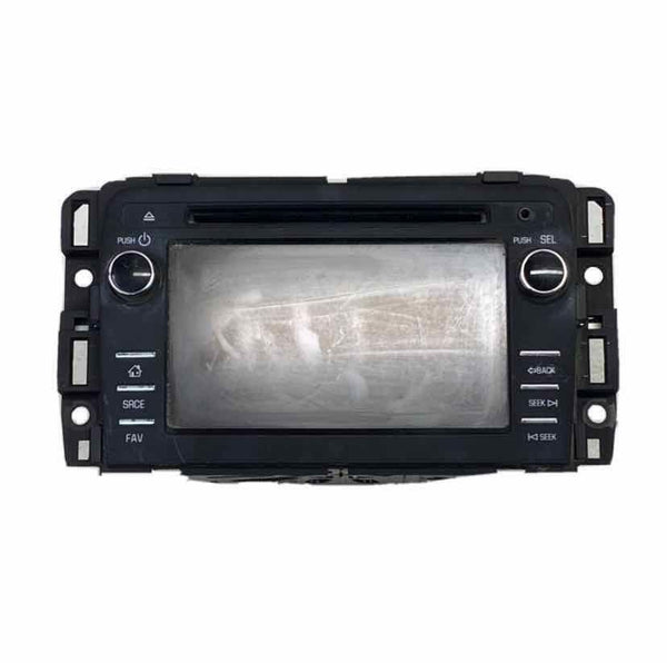 13 14 BUICK ENCLAVE RADIO AM FM RADIO TOUCHSCREEN & RECEIVER ASSY OEM 23441389