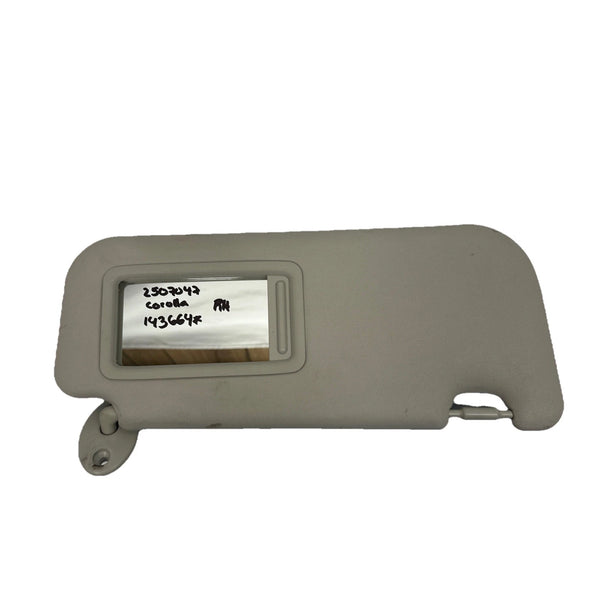 2021 TO 2024 TOYOTA COROLLA SUN VISOR RIGHT PASSANGER SIDE ASSY OEM 7431002Q50A0