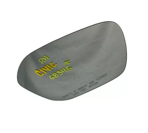 22 23 HONDA CIVIC DOOR MIRROR RIGHT SIDE GLASS ONLY US MARKET OEM 76208T20A01