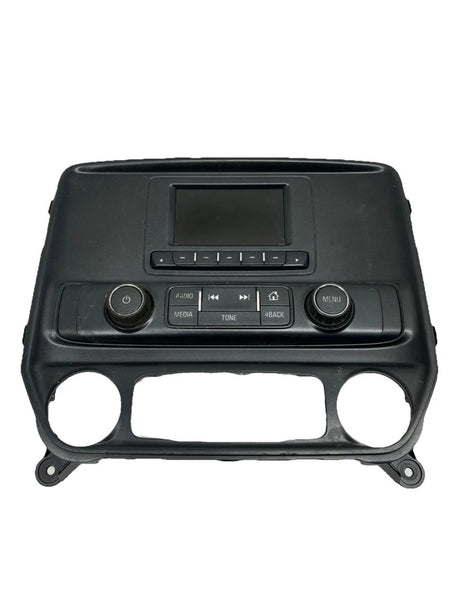 2019 TO 2022 CHEVY SILVERADO RADIO AM FM CONTROL PANEL ASSY OEM 23243933