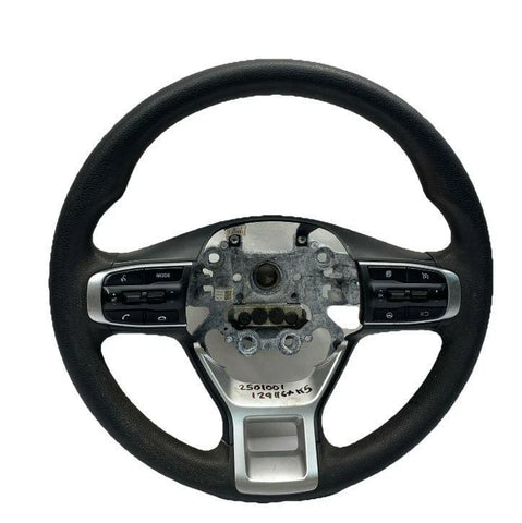 21 TO 24 KIA K5 STEERING WHEEL POLYURETHANE BLACK NO SPORT ASSY OEM 56100L2040QA1
