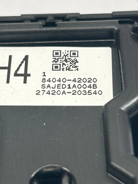 2019 TO 2022 TOYOTA RAV-4 WINDOW SWITCH FRONT DRIVER LEFT MASTER ASSEMBLY