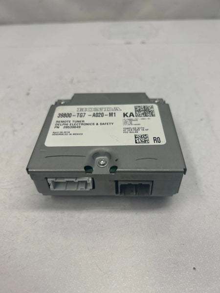 2016 TO 2022 HONDA PILOT RADIO AM FM SATELLITE TUNER XM MODEL ASSEMBLY