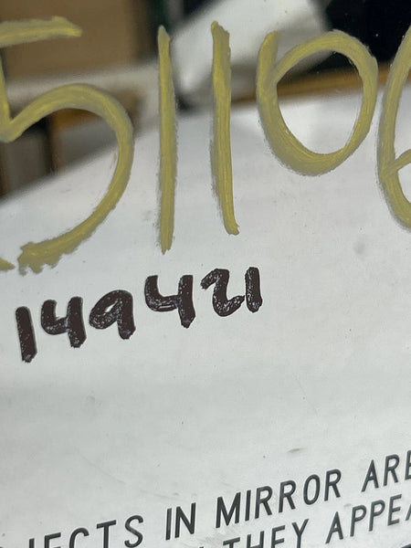 2018 TO 2024 CHEVY EQUINOX DOOR MIRROR RIGHT SIDE ASSY OEM 84604245 636R SILVER