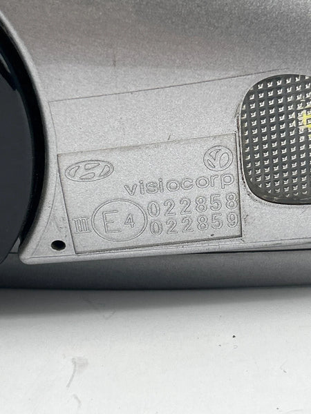 2009 TO 2014 HYUNDAI GENESIS DOOR MIRROR LEFT SIDE ASSY OEM 876103M430 GRAY