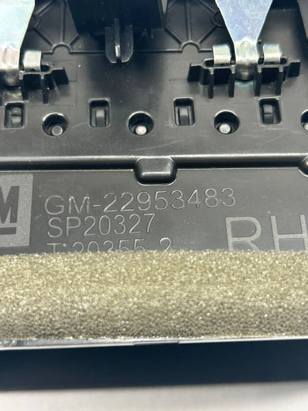 2020 CHEVY EQUINOX AIR CONDITIONER VENT DASH OUT RIGHT SIDE ASSY OEM 22953483