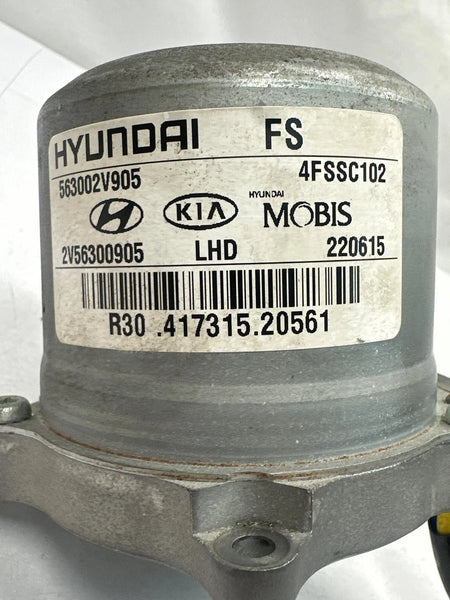 2015 TO 2017 HYUNDAI VELOSTER POWER STEERING PUMP ELECTRIC MOTOR ASSY OEM 563002V905