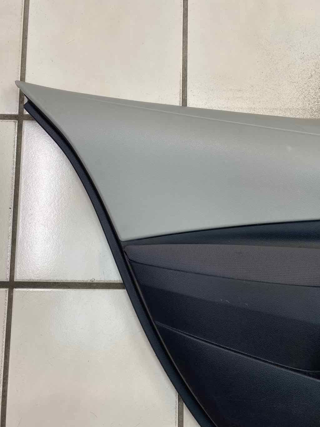 2020 TOYOTA COROLLA REAR LEFT DOOR TRIM PANEL OEM GRAY