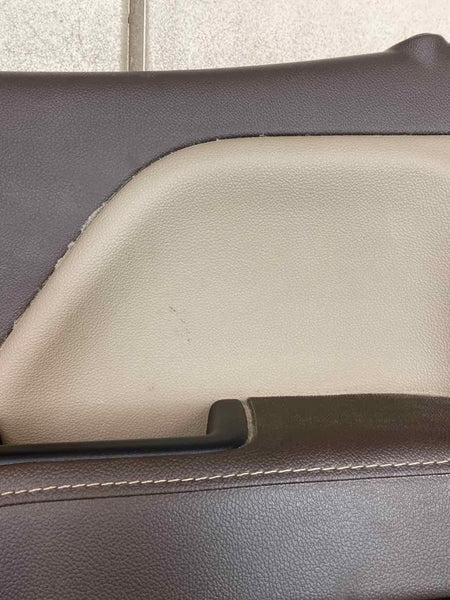 2018 GMC SIERRA PORTA PAINEL GUARNIÇÃO CABINE ESTENDIDA TRASEIRA LADO DIREITO COCOA OEM 23387426