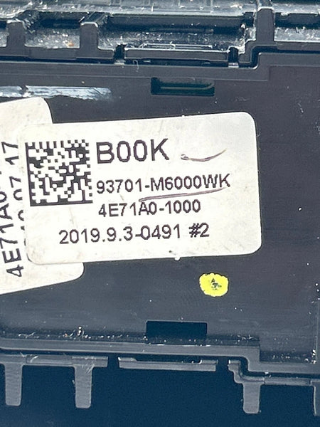 2019 KIA FORTE TRACTION CONTROL SWITCH BLIND SPOT OEM 93701M6000WK
