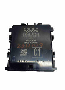 Toyota Corolla windshield wiper relay control module 2019 to 2022 OEM 8594012230