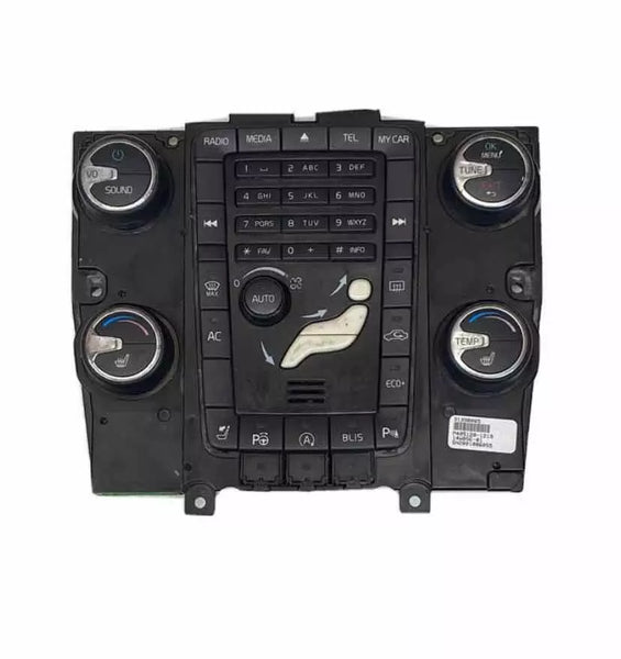 14 15 16 17 18 VOLVO S60 RADIO AM FM RADIO CONTROL PANEL HEATED SEATS ASSY OEM 31324828
