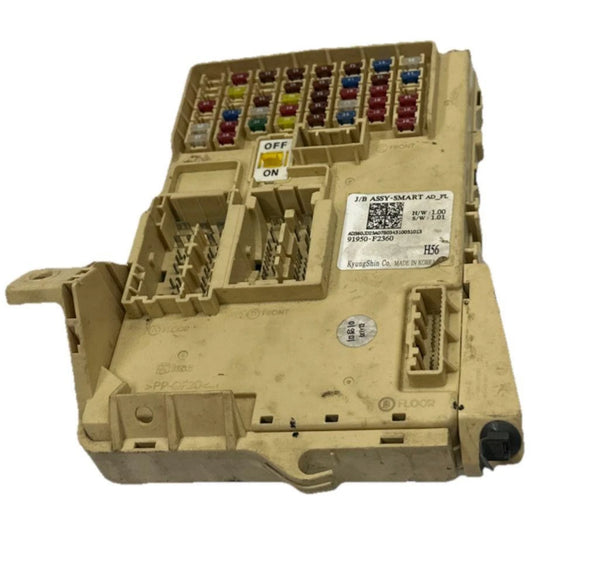 2019 HYUNDAI ELANTRA JUNCTION BOX JUNCTION CABIN FUSE RELAY BLOCK OEM 91950F2360