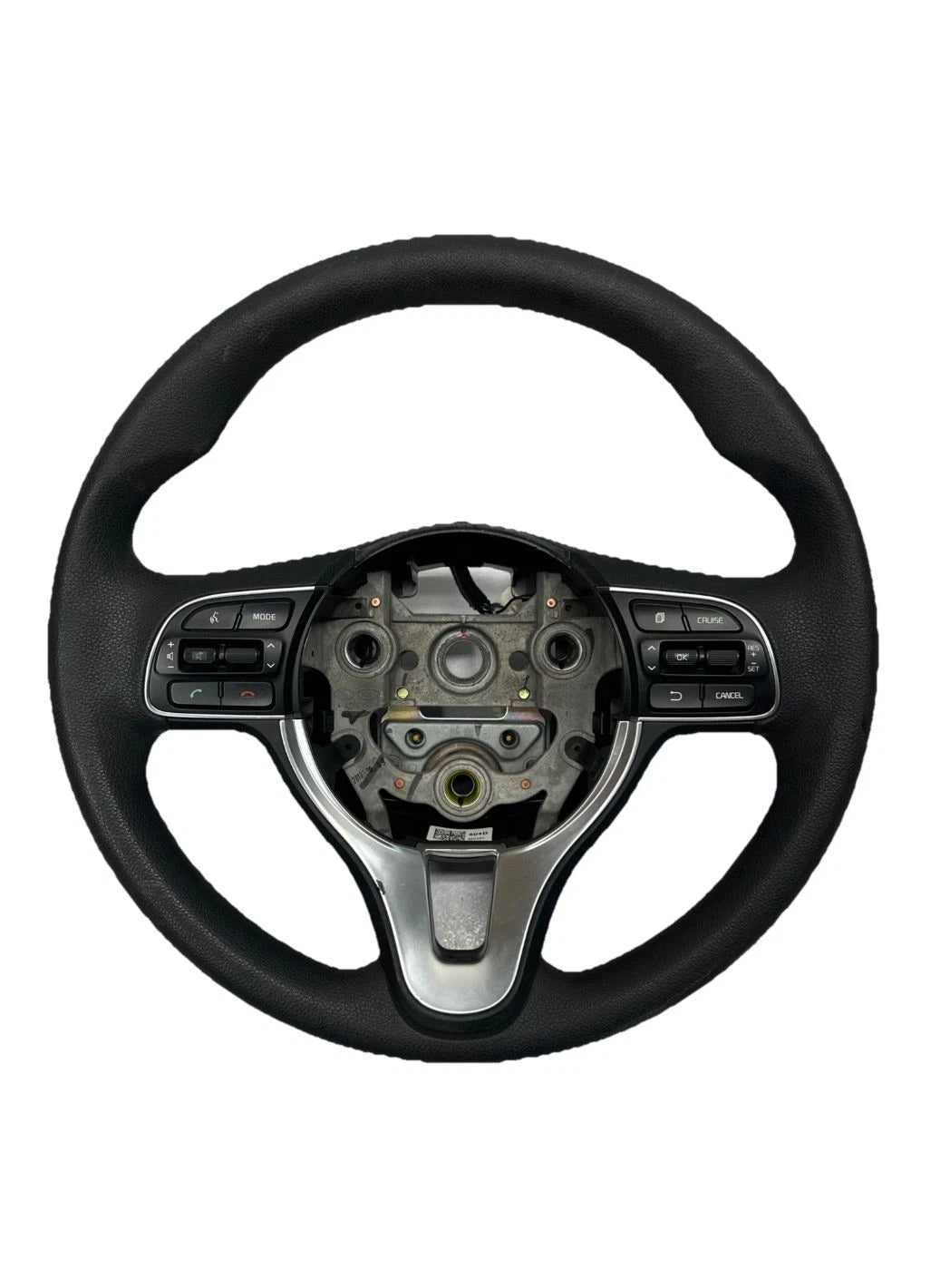 2016 TO 2019 KIA OPTIMA STEERING WHEEL BLACK LEATHER NO BYBRID NO HEAT OEM 56120D4100WK