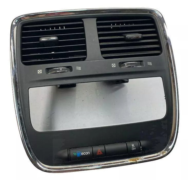 2018 DODGE CARAVAN VENTILADOR DE AIRE ACONDICIONADO CONTROL DE CLIMATIZACIÓN TABLERO CENTRAL PANEL DE MOLDURA OEM 1SQ531X9AE