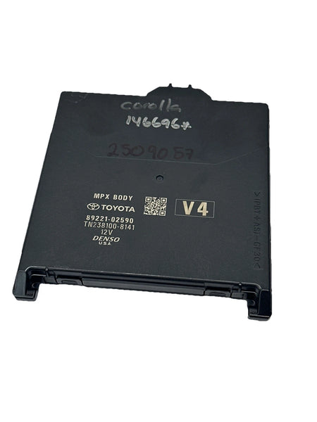2020 TO 2023 TOYOTA COROLLA MULTI NETWORK CONTROL MODULE UNIT SEDAN OEM 8922102590