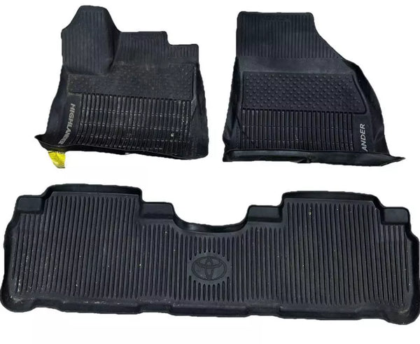 2021 TOYOTA HIGHLANDER FLOOR MATS WEATHER PLASTIC MATS SET ASSY OEM PT90848165