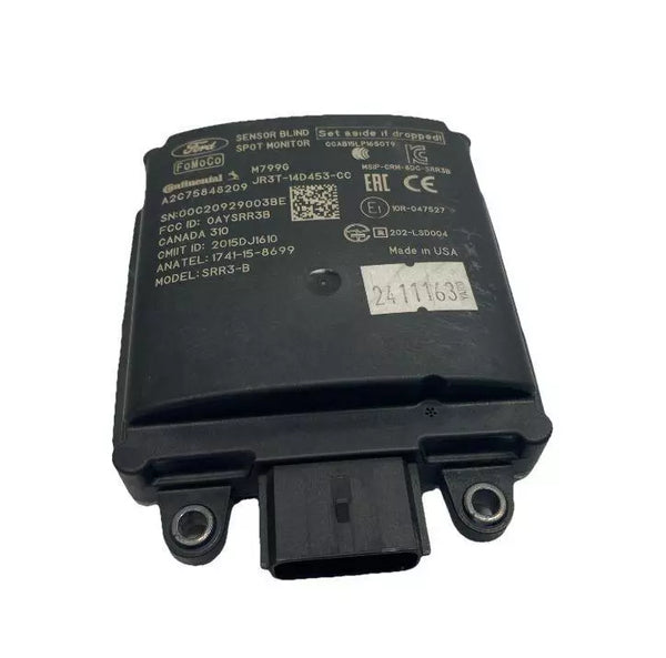 2018 2022 FORD MUSTANG BLIND SPOT ALERT REAR SENSOR MODULE ASSY OEM JR3T14D453CC