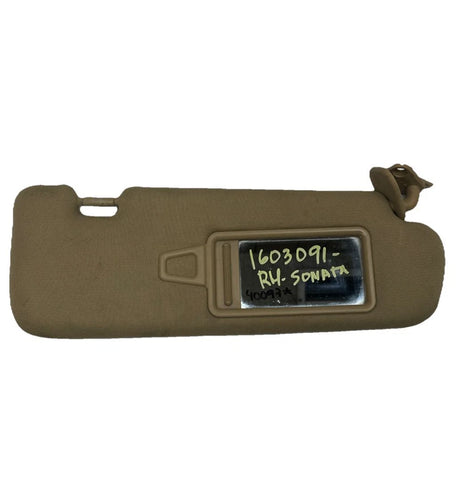 2012 TO 2014 HYUNDAI SONATA SUN VISOR RIGHT SIDE VIN C ASSEMBLY OEM 852023Q022TX