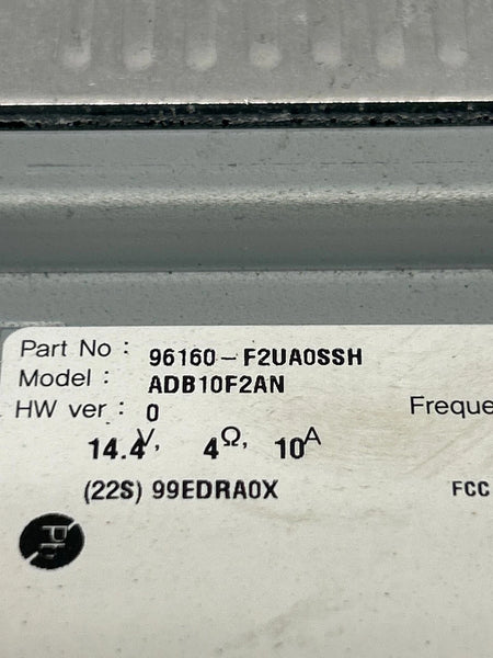 2020 HYUNDAI ELANTRA RADIO AM FM DISPLAY & RECEIVER OEM SED 7.0" 96160F2UA0SSH